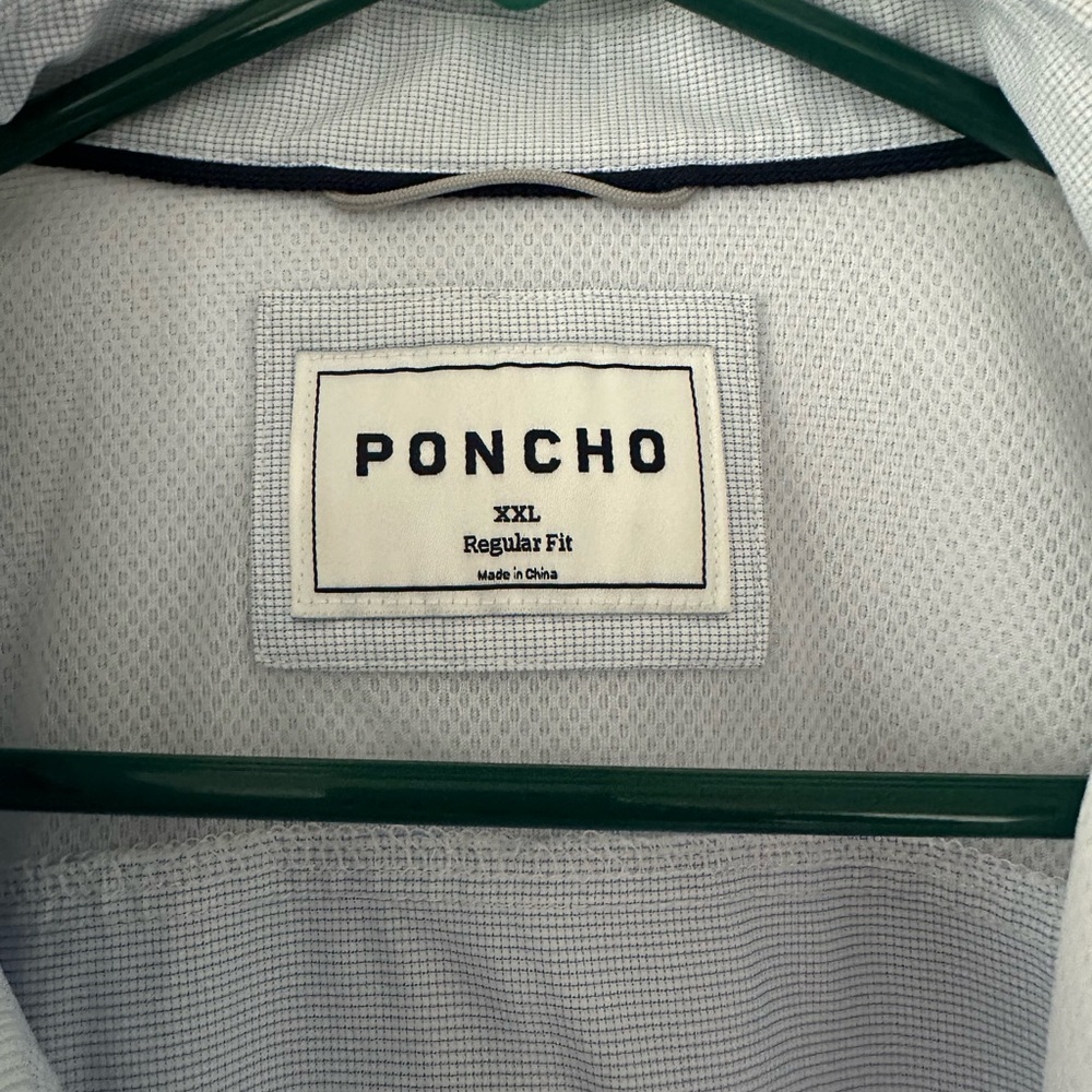 Blue Casual Button Down Shirt with Classic Design - Picture 3 of 3
